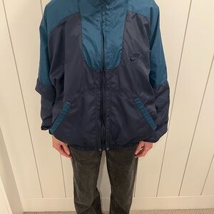 Vintage 90s nike windbreaker jacket